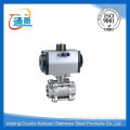 casting 2 way stainless steel ball electric valve